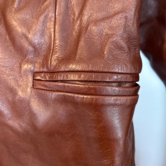 ROSEA NICHOLS Woman Leather Jacket - Picture 6 of 9